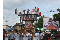 2010年らき☆すた神輿渡御前